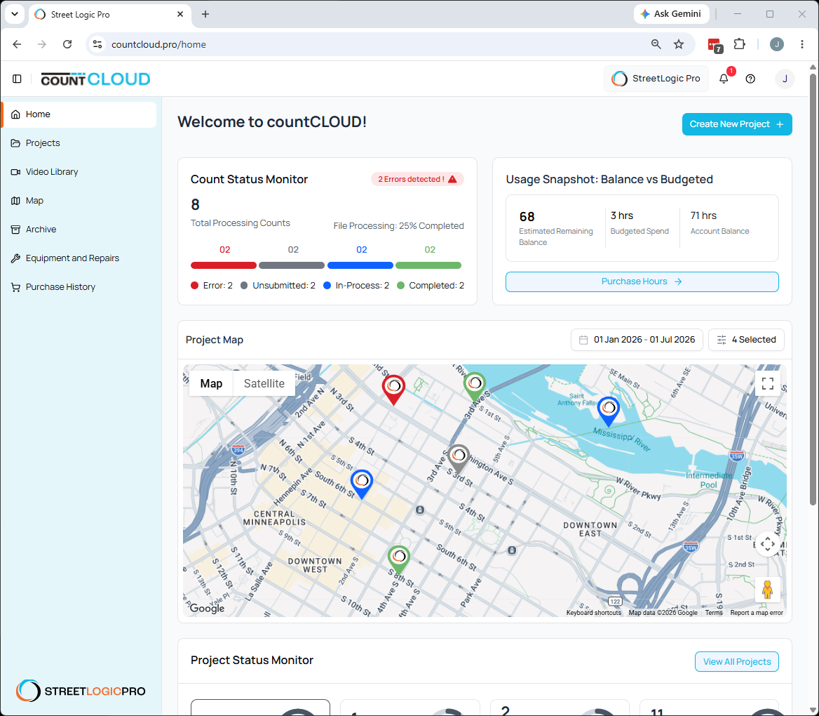 countCLOUD.pro New User Guide